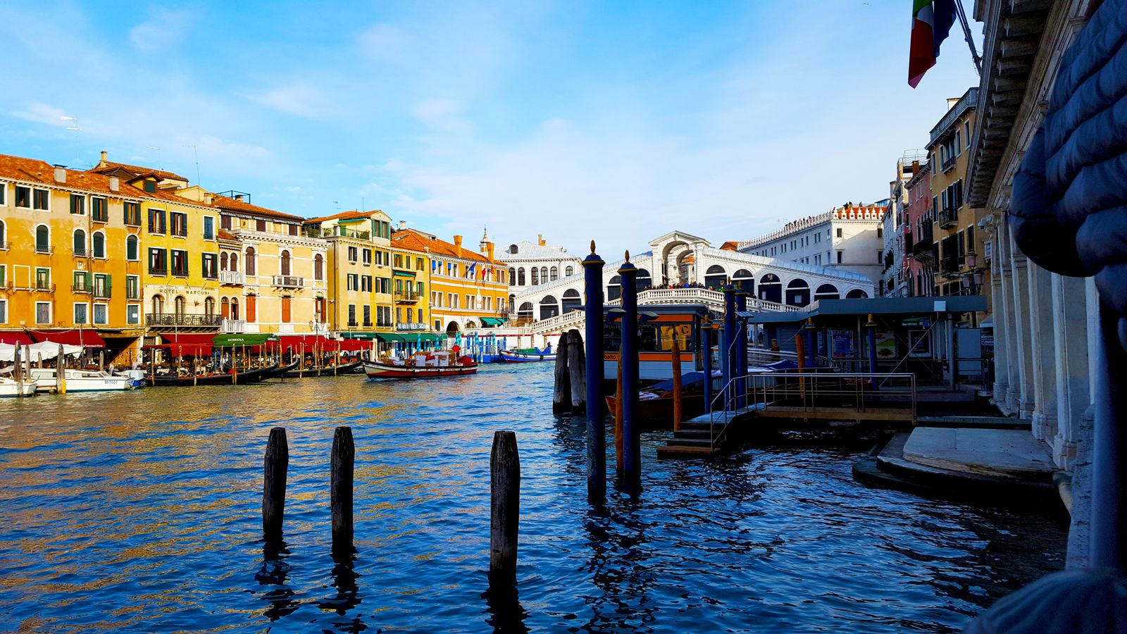 Venice Grand Canal and Rialto Bridge
